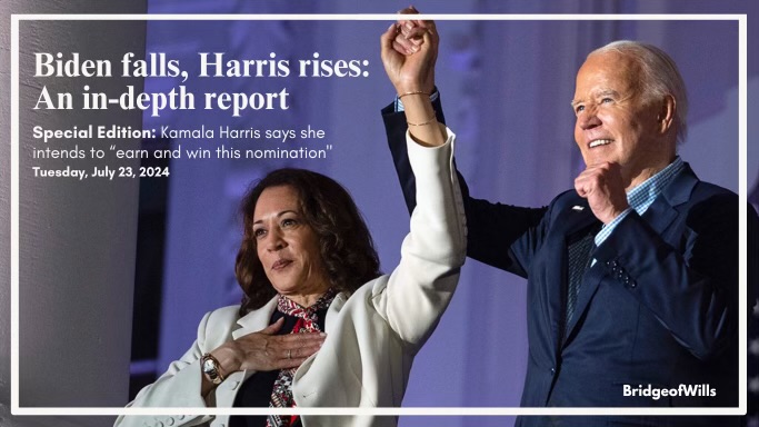 Biden Falls, Harris Rises: An In-Depth Report